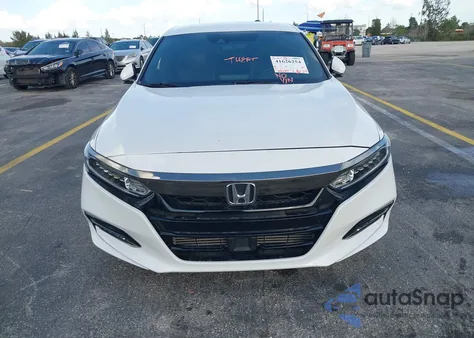 2018 Honda Accord Sport из США, поврежденный, VIN 1HGCV1F3XJA248467